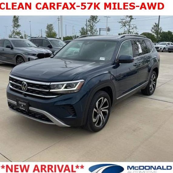 VOLKSWAGEN ATLAS 4MOTION 2021 1V2TR2CA1MC500125 image